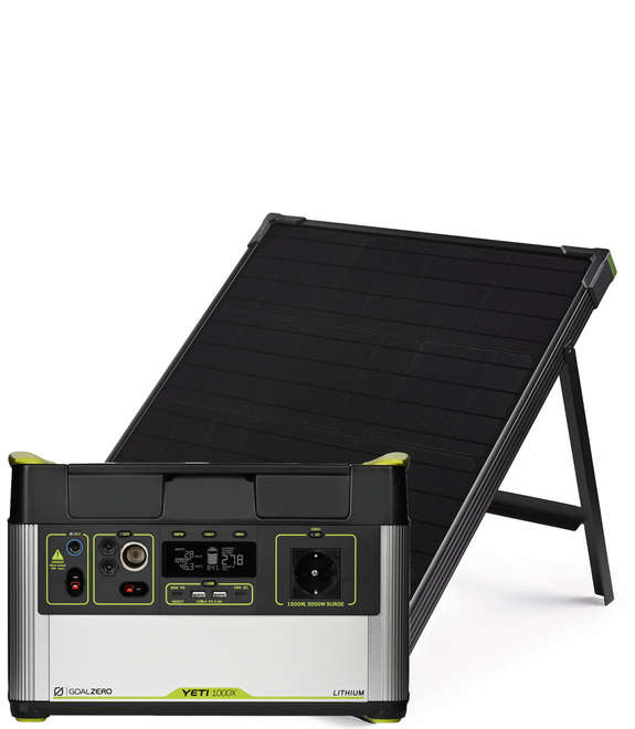Zestaw solarny Yeti 1000 X EU universal version + Boulder 50