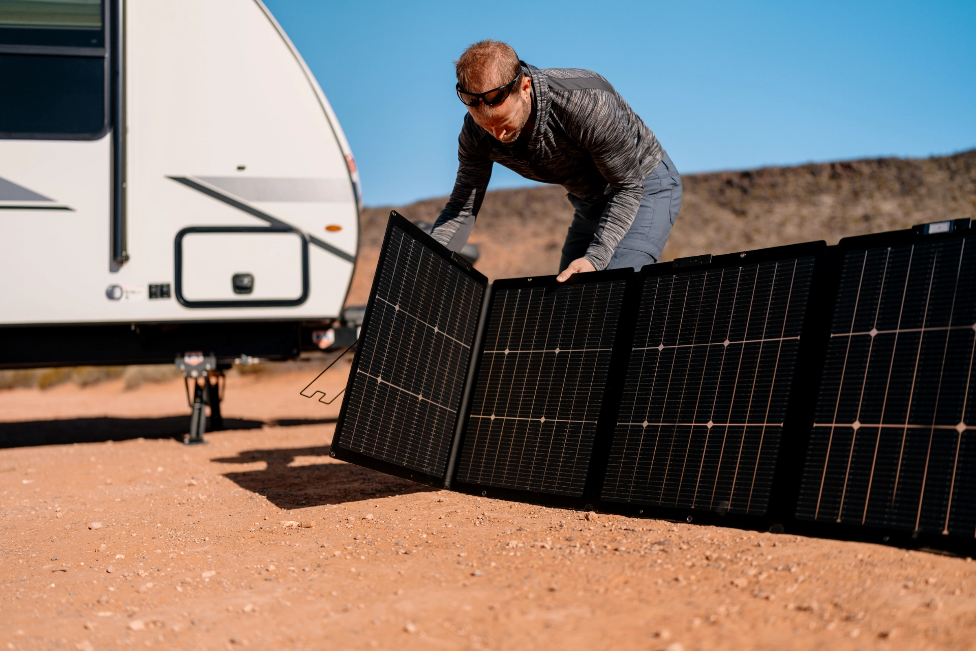 EcoFlow 220W NextGen dwustronny panel słoneczny