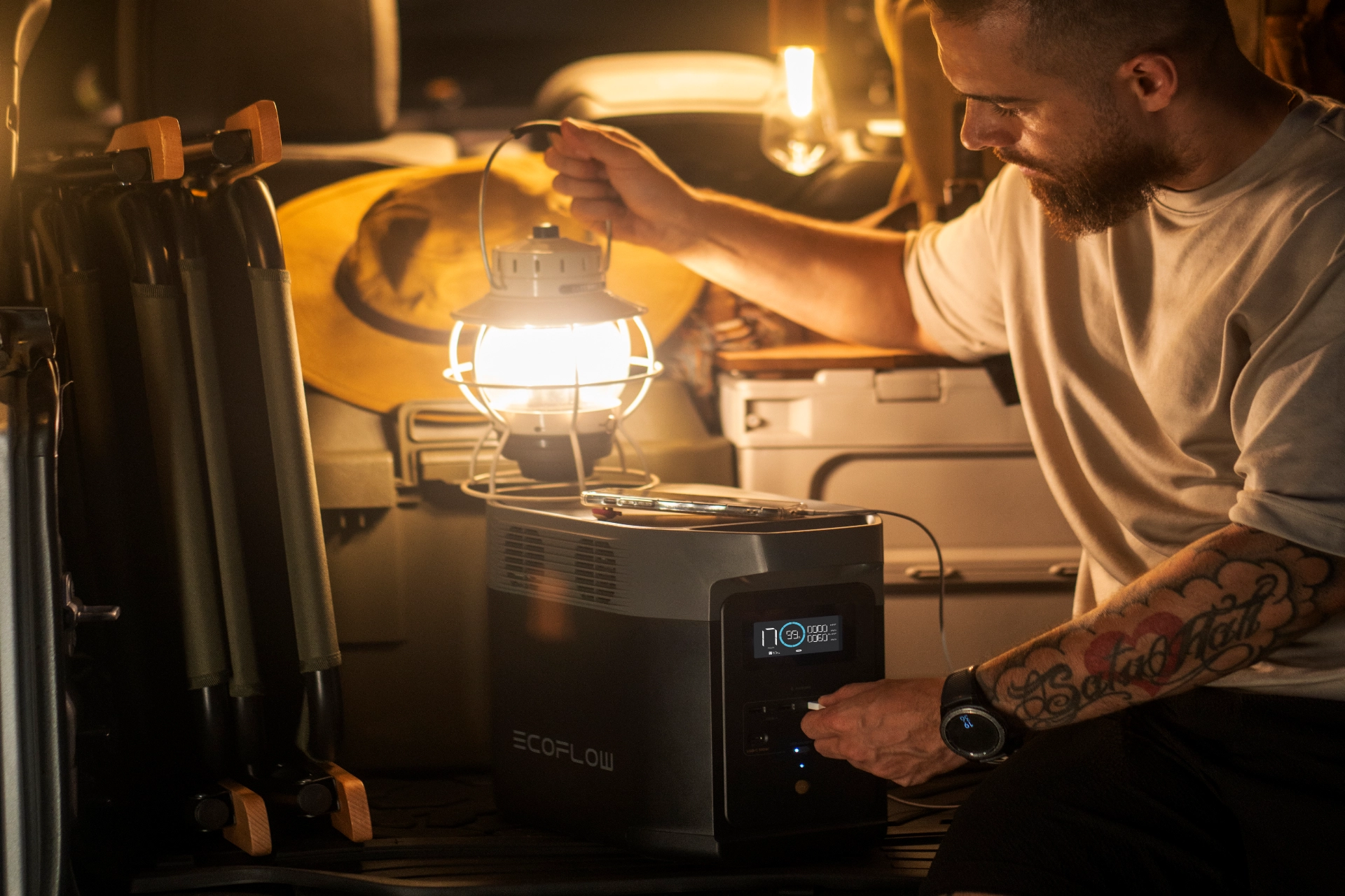 EcoFlow Delta 2 stacja zasilania na kemping