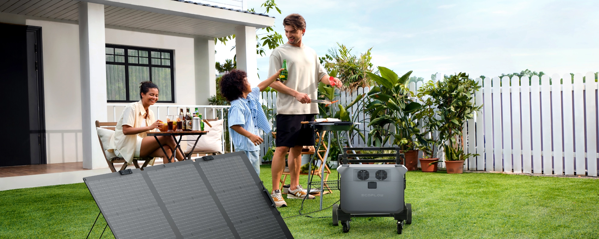 EcoFlow Delta 3 1500 mobilne zasilanie do ogrodu