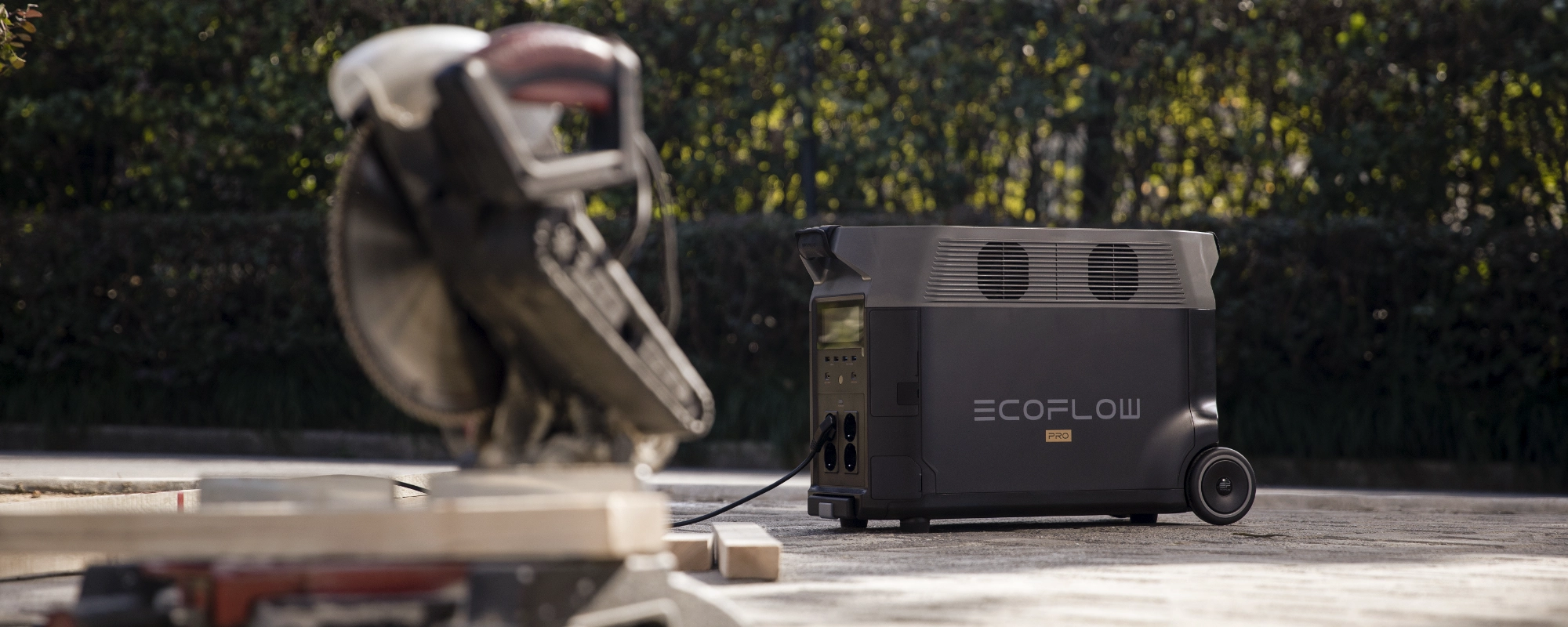 EcoFlow Delta Pro przenośne zasilanie piły