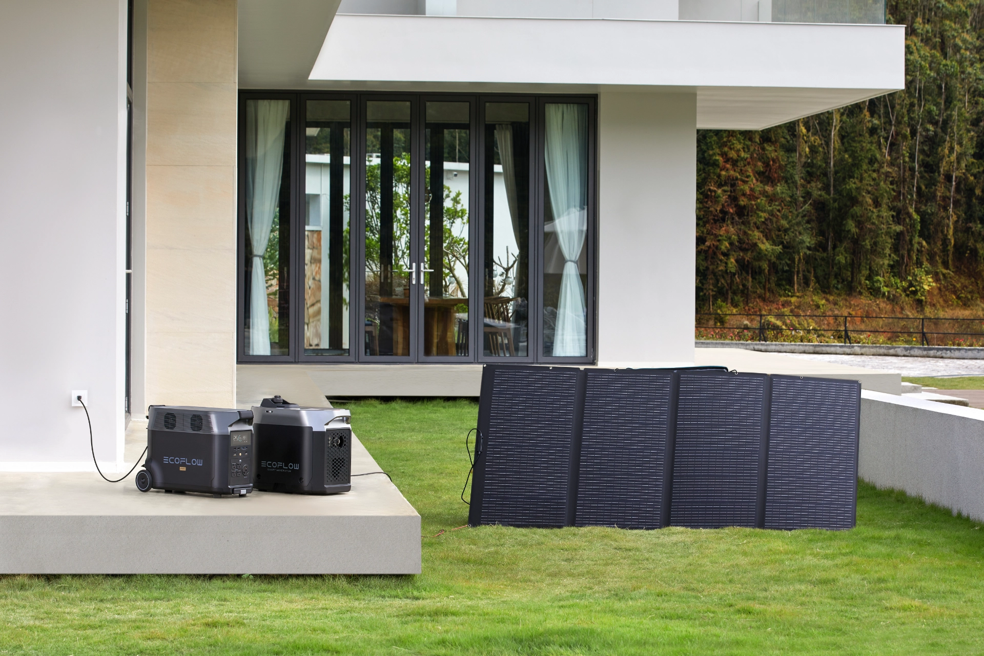 Przenośny panel solarny EcoFlow 400W awaryjne zasilanie off-grid