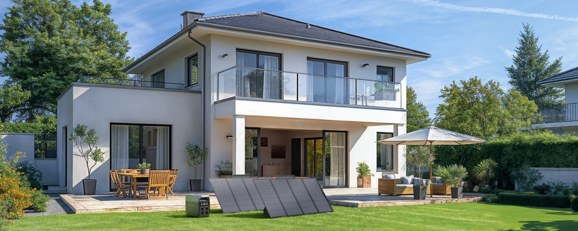 Przenośny panel solarny EcoFlow 400W do domu