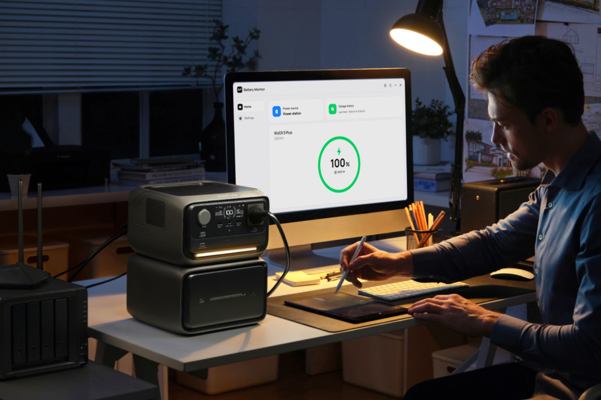 EcoFlow River 3 Plus możliwość rozszerzenia baterii