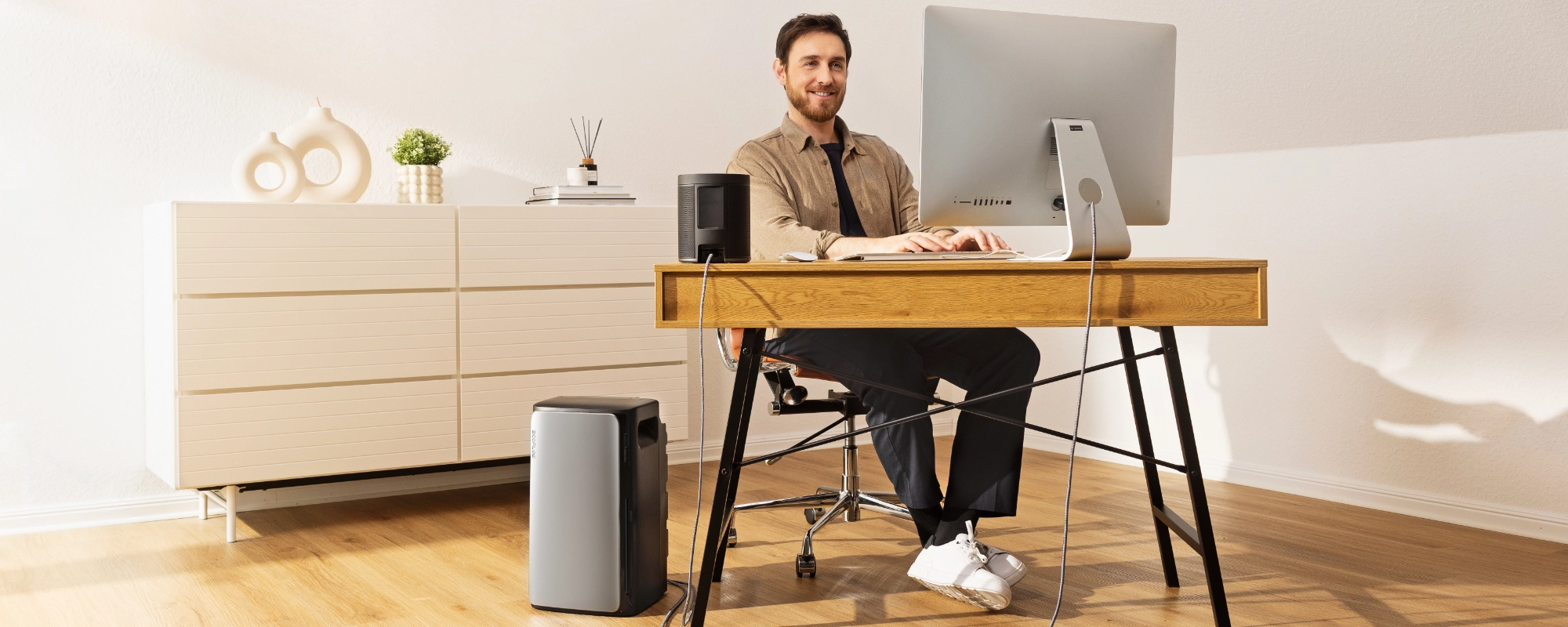 Magazyn energii EcoFlow Stream MAX zasilanie komputera