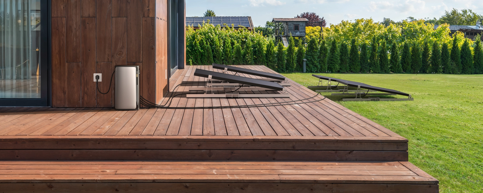 EcoFlow Stream ULTRA magazyn energii na balkon