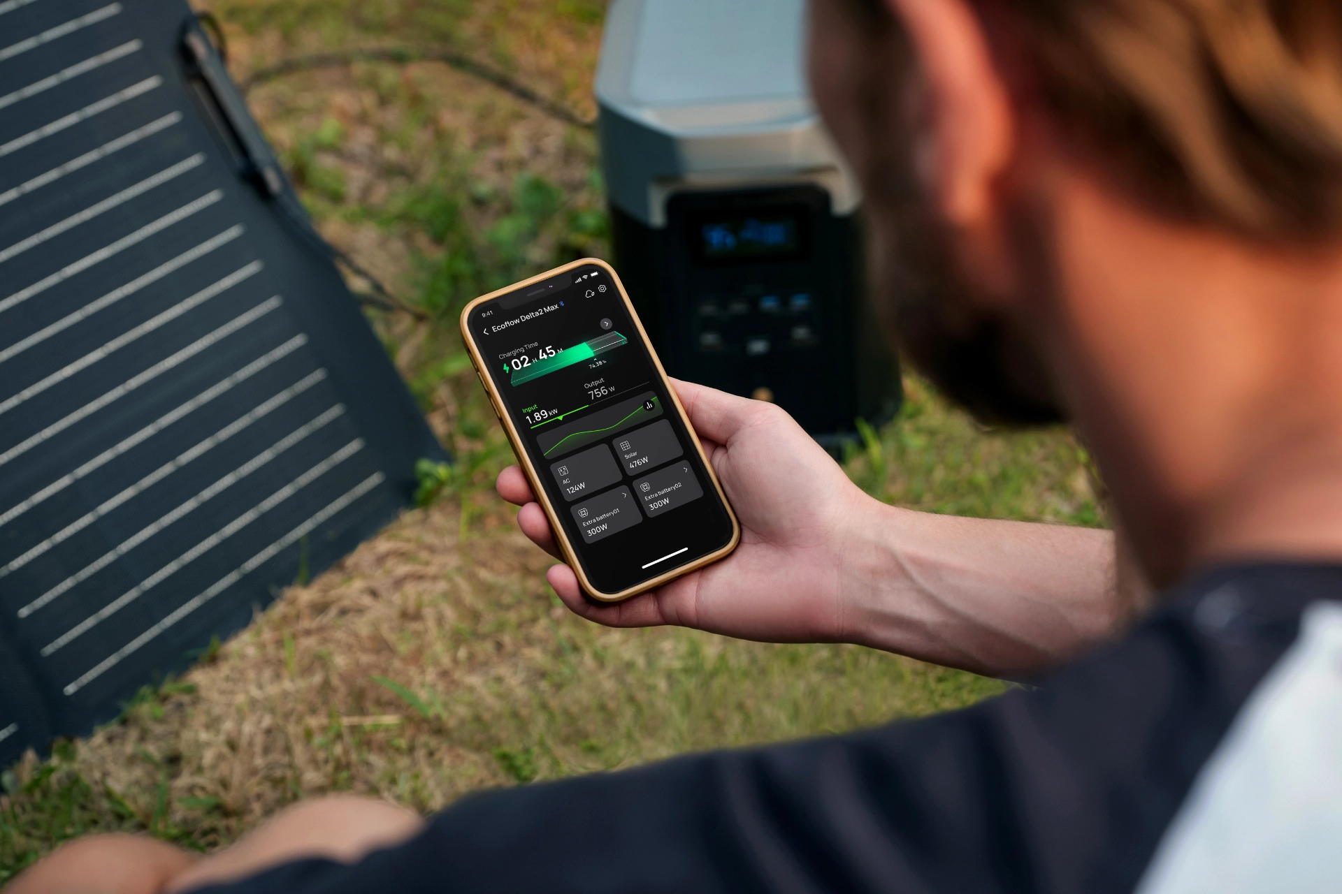 Sterowanie dodatkową baterią do EcoFlow Delta 2 MAX przez aplikację