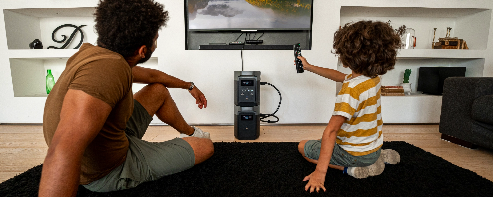 Dodatkowa bateria do EcoFlow Delta 2 zasilanie telewizora i sprzętu grającego