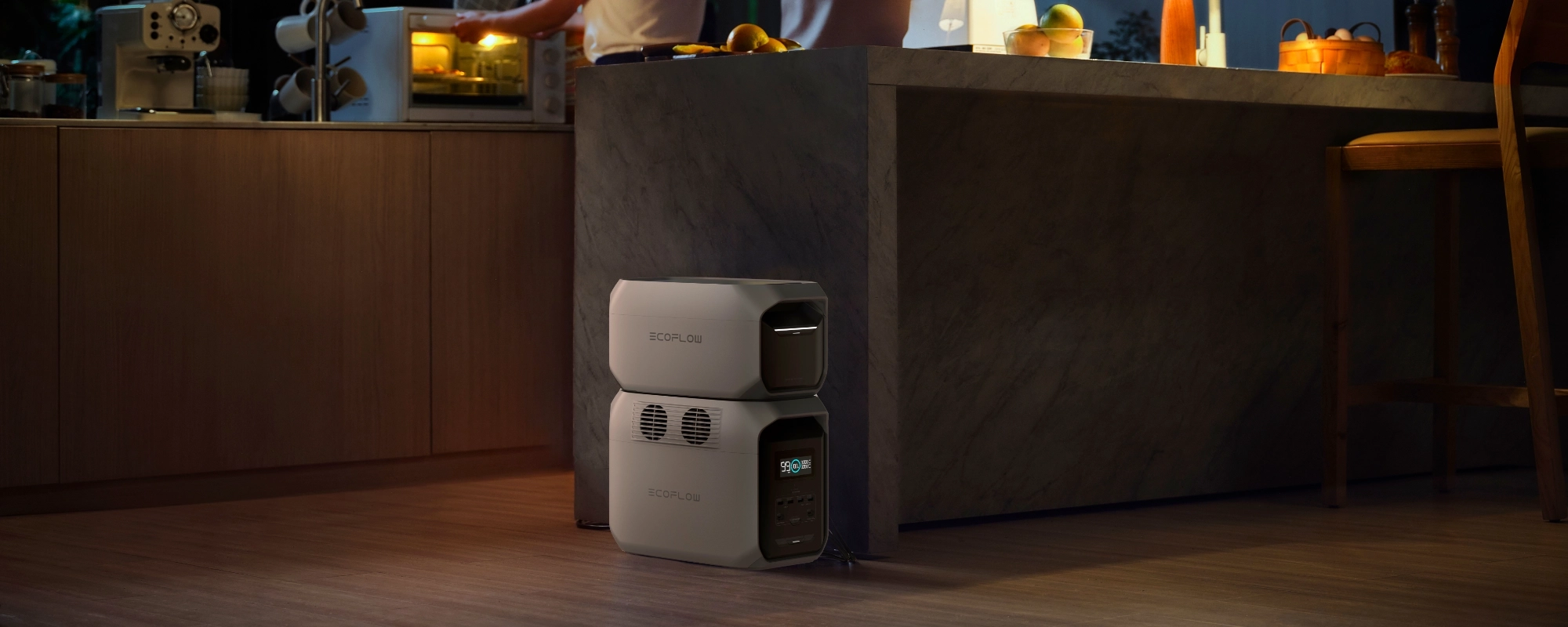 Dodatkowa bateria do EcoFlow Delta 3 jako zasilanie awaryjne