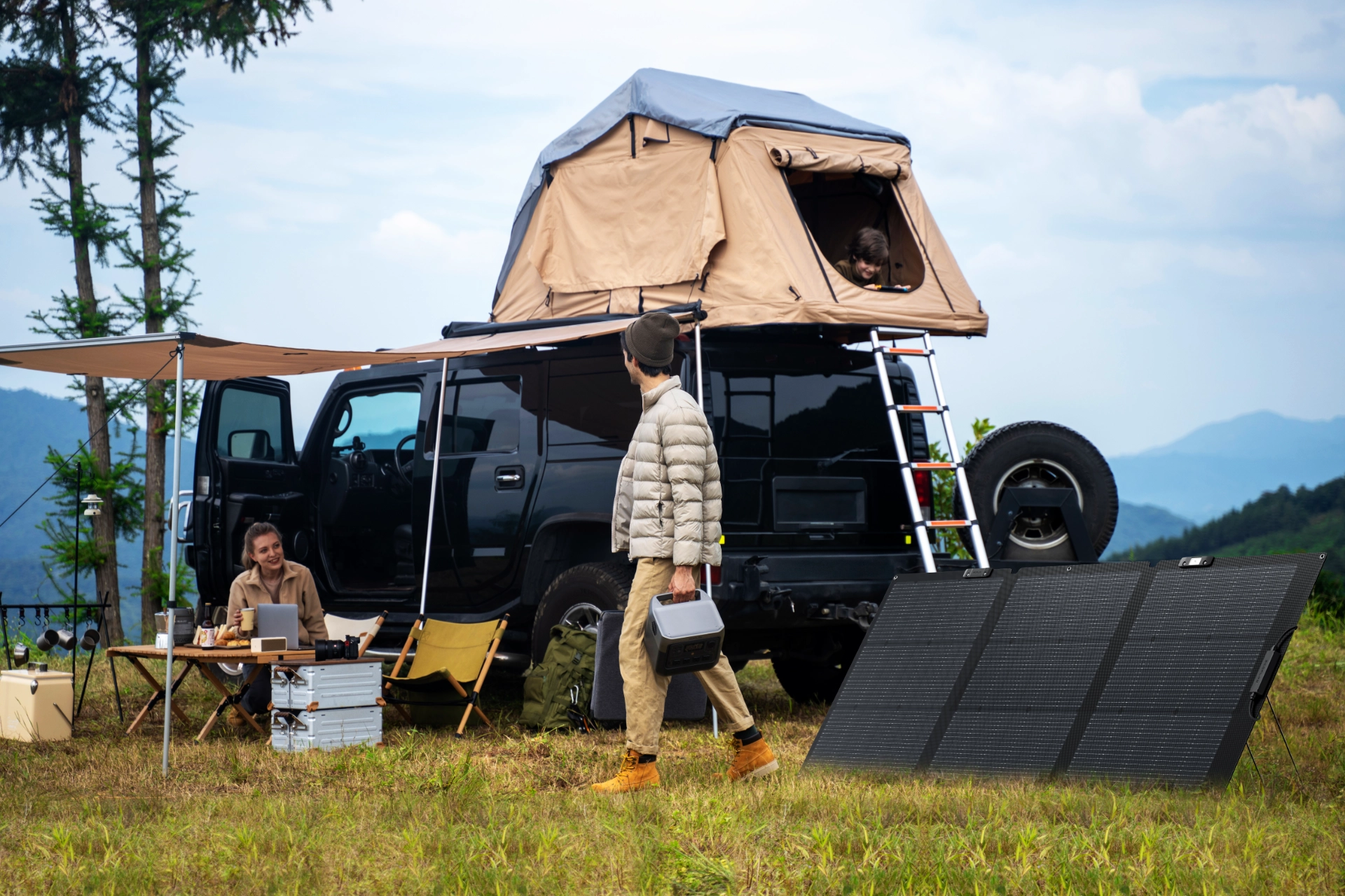 Składany panel solarny EcoFlow 160W NextGen