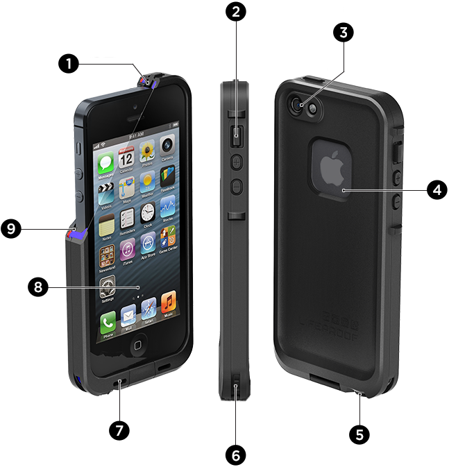 frē LifeProof do Apple iPhone 5