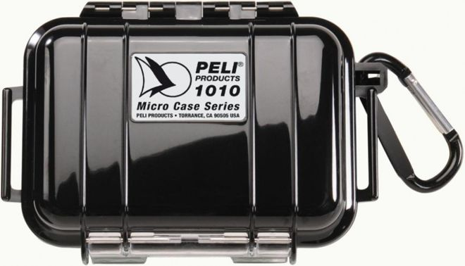 Peli 1010 czarna - wodoodporna, skrzynia transportowa