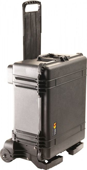 Peli 1610M bez gąbki, wodoodporna, pancerna skrzynia transportowa w wersji MOBILITY
