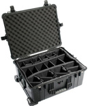 PELI 1610 z przegródkami, wodoodporna, pancerna skrzynia transportowa 