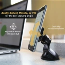 Scosche MagicMount™ Dash/Window uchwyt magnetyczny do montażu na szybie / desce auta / w biurze z uniwersalną płytką mocującą