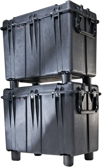 Peli 0500 bez gąbki - wodoodporna, pancerna skrzynia transportowa