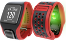 Zegarek GPS TomTom MULTISPORT CARDIO kolor czerwono-czarny