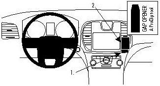 ProClip do Chrysler 300C 11-14