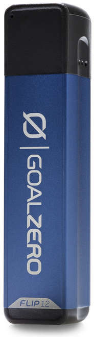 Goal Zero Flip 12 blue bardzo wydajny, wytrzymały i ultralekki power bank