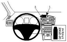 ProClip do Toyota Avensis 09-15
