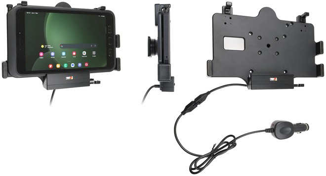 Uchwyt do Samsung Galaxy Tab Active 5 SM-X300/SM-X306B z ładowarką oraz USB-HOST