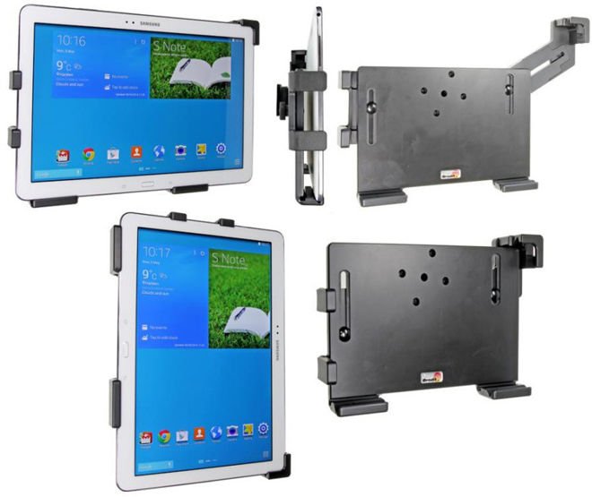 Uchwyt regulowany pasywny do iPad 10.2 gołego jak i w futerale o wymiarach: 226-309 mm (szer.), 151-226 mm (wysokość)