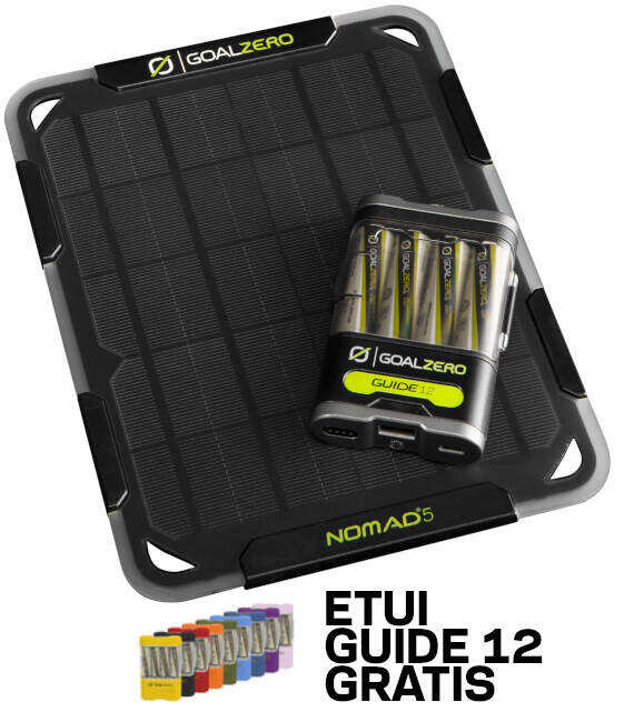 Zestaw solarny Nomad 5 z Guide 12 Plus