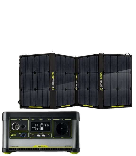 Zestaw solarny Yeti 500 X EU universal version + Nomad 200