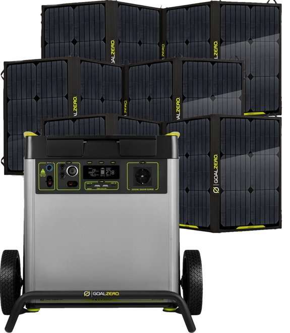 Zestaw solarny Yeti 6000X EU universal version + Nomad 100 (3x)
