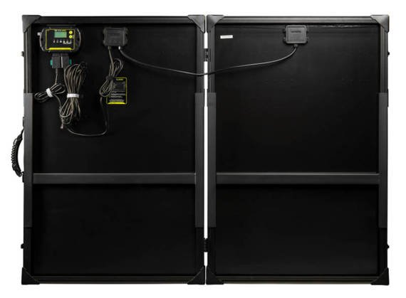 Kontroler ładowania 20A (opcja aligatorki) w zestawie z panelem solarnym Ranger 300 Briefcase