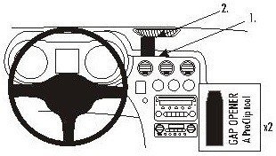 ProClip do Alfa Romeo 159 06-13