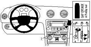 ProClip do Audi S3 07-13