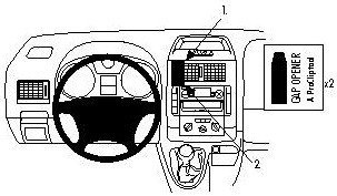 ProClip do Citroen Jumpy III 07-16