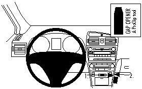 ProClip do Toyota Avensis 09-15