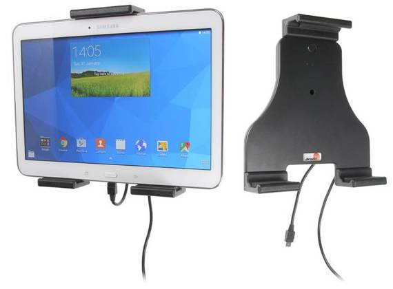 Uchwyt aktywny do tabletów Android w futerale o wymiarach: 180-230 mm (szer.), do 25 mm (grubość) 