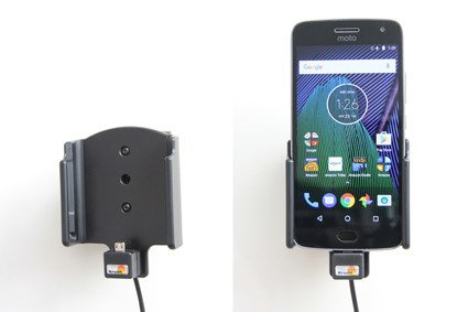 Uchwyt aktywny z kablem USB do Motorola Moto G5 Plus