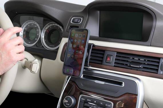 Uchwyt do MagSafe dla Apple iPhone 12 Mini z ładowarką samochodową